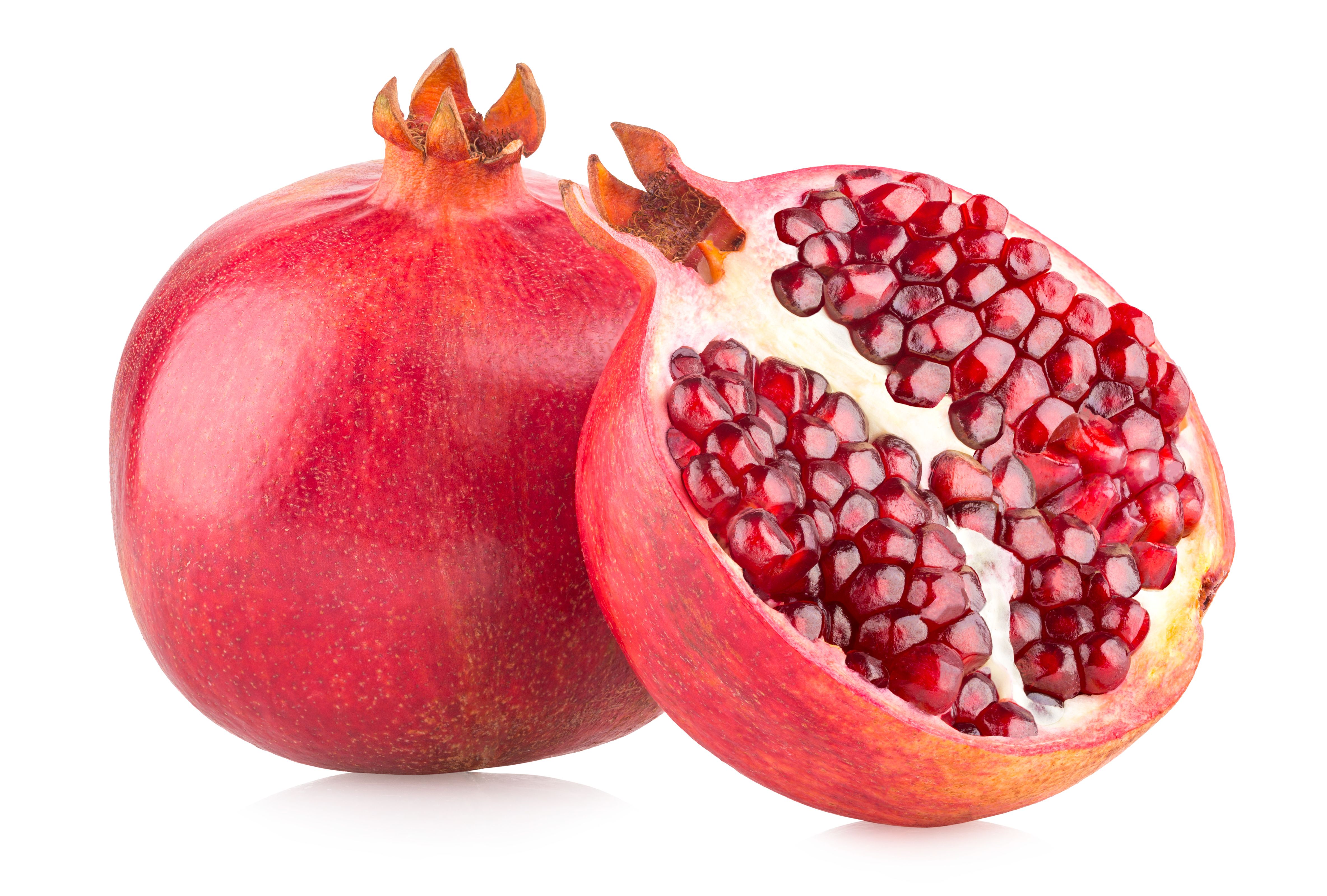Granatapfel Photorealistische Darstellung eines Granatapfels